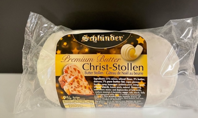 Schlunder Mini Premium Butter Stollen 7.05oz.